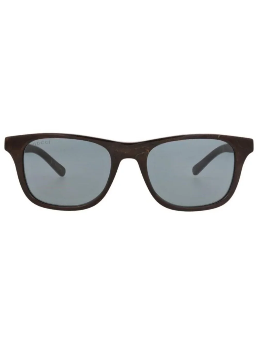 New Gucci Mens Square/Rectangle Brown Brown Grey Fashion Designer Sunglasses
